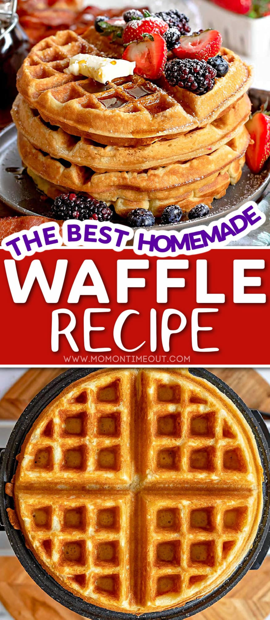 The Best Waffle Recipe Mom On Timeout