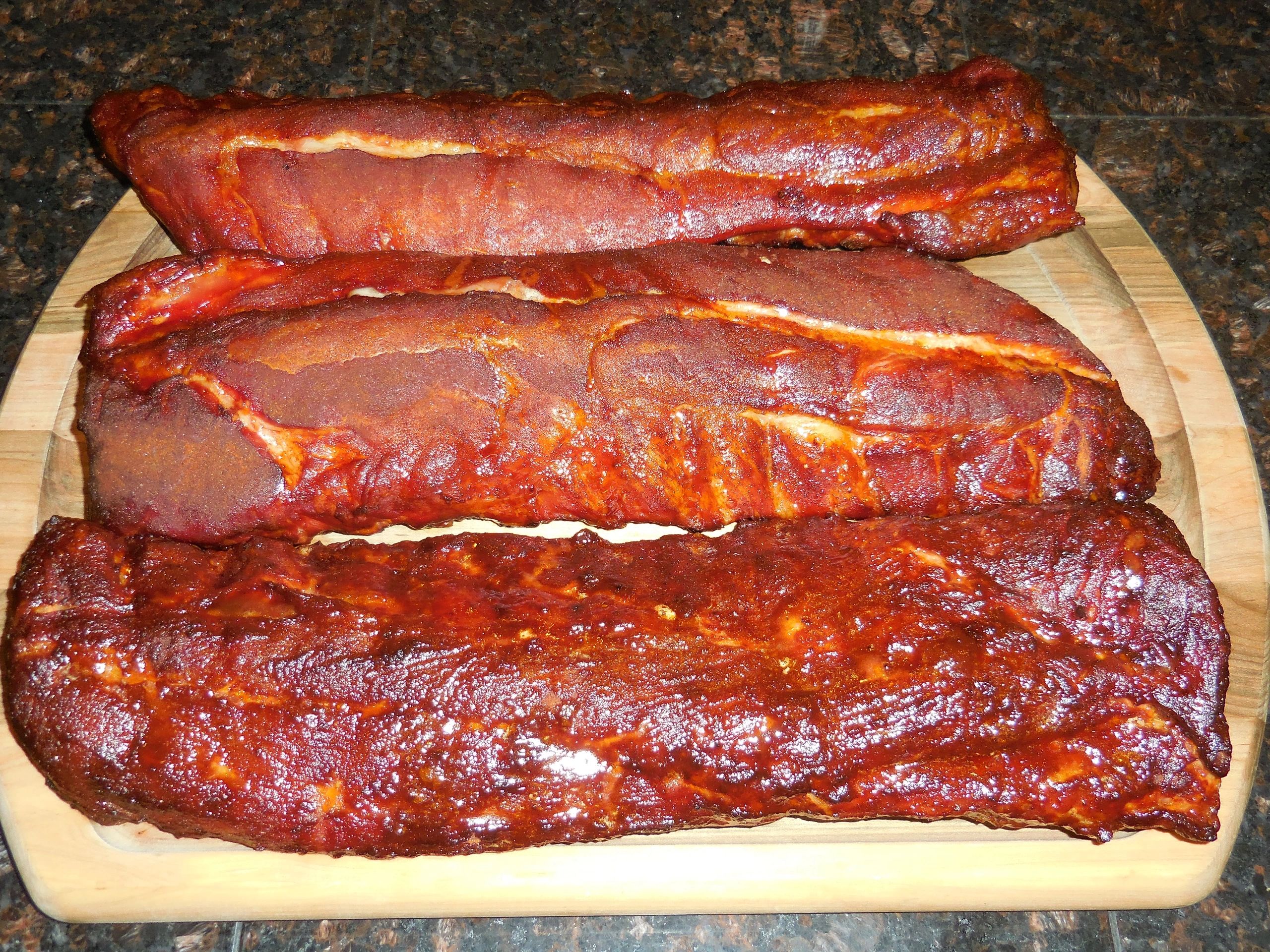 The Big Easy Baby Back Ribs Smoked Ribs Electric Smoker Rib Recipe