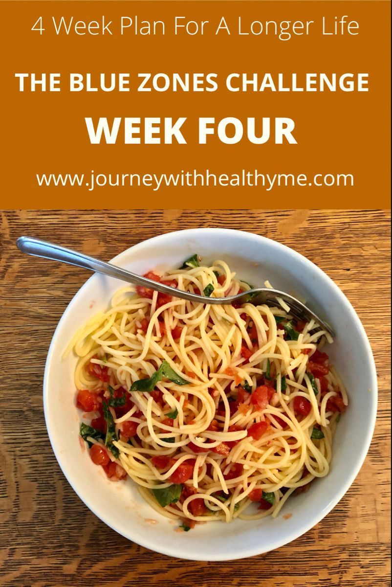 The Blue Zones Challenge Week One Journey With Healthy Me Zone Diet