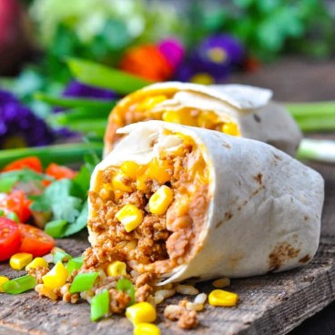 The Easiest Burrito Recipe The Seasoned Mom