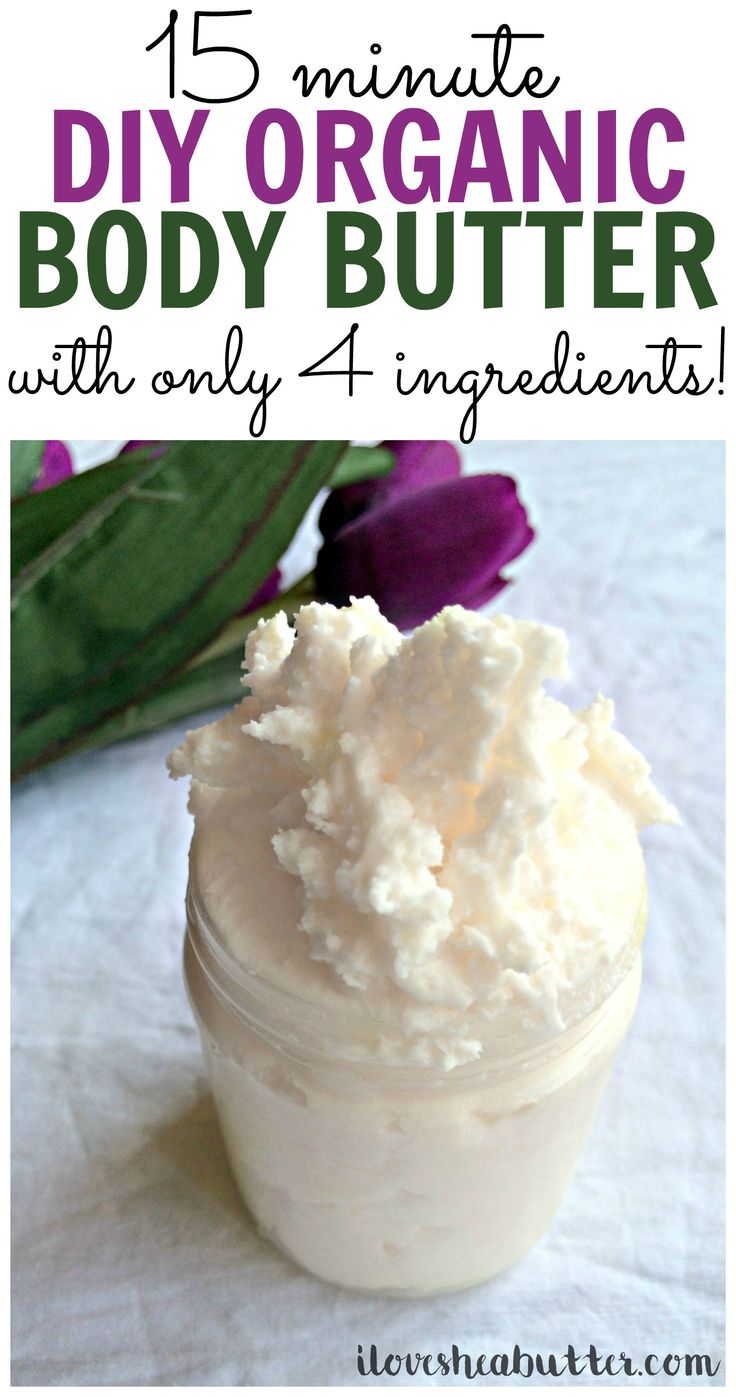 The Easiest Diy Organic Body Butter You Ll Come Across This Is The