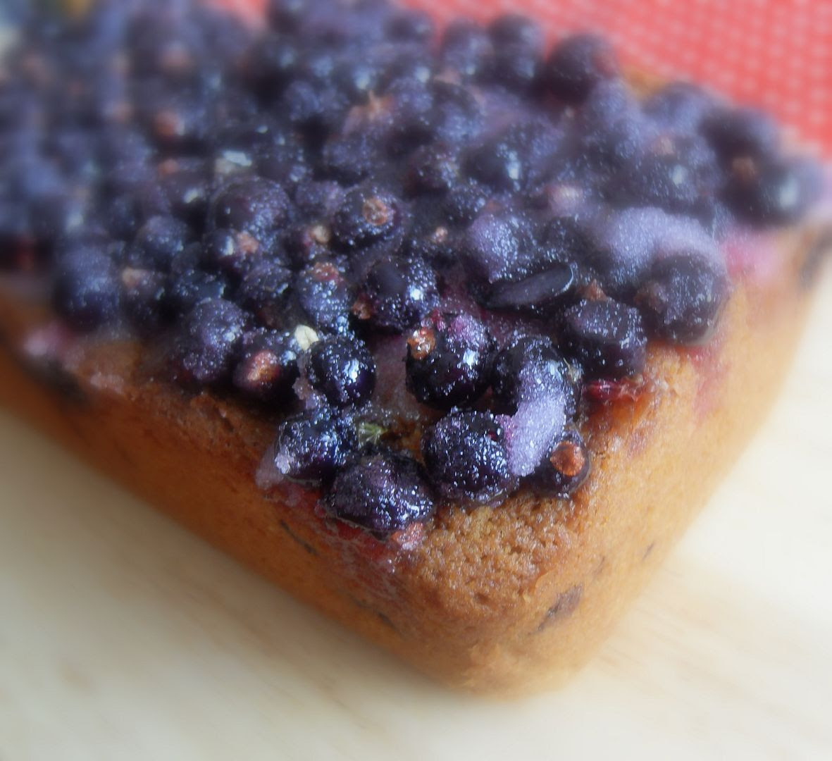 The English Kitchen Black Currant Drizzle Cake