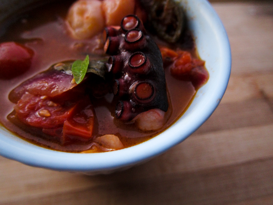 The Indolent Cook A Quick Delicious Octopus Stew