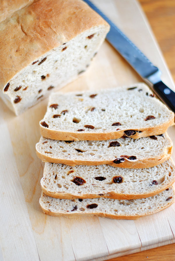 The Lonely Baker Bread Machine Cinnamon Raisin Bread