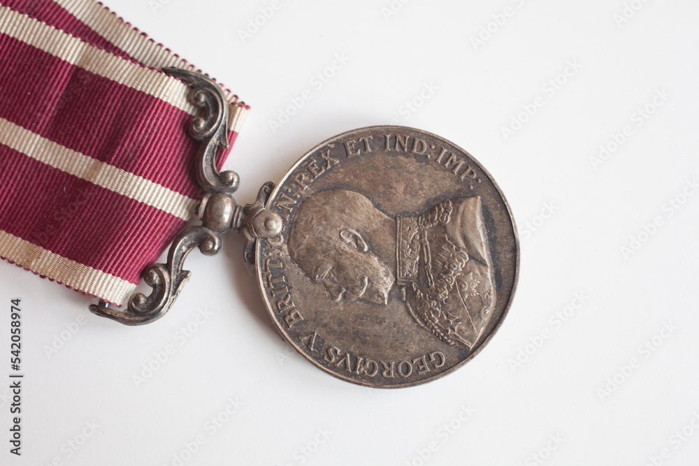 The Meritorious Service Medal A British Medal Awarded To Sergeants And Warrant Officers In The