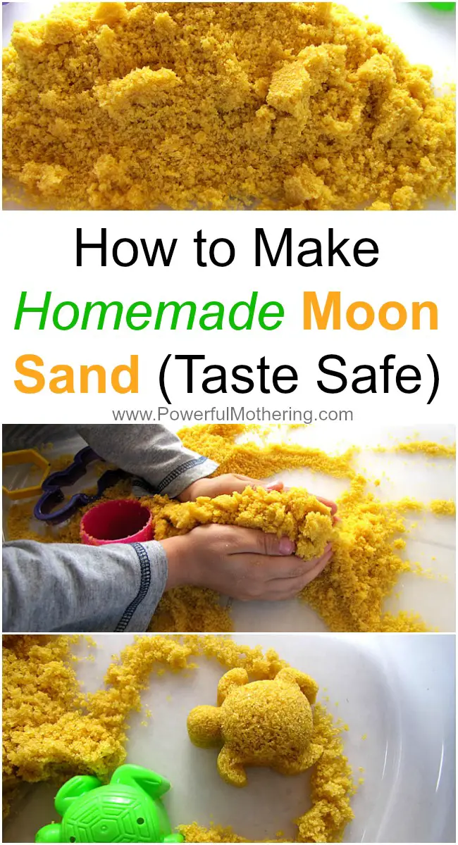 The Moon Sand Recipe Is Made With Rice And Other Ingredients To Make It