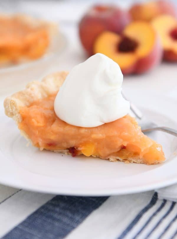 The Most Amazing Fresh Peach Pie No Bake Filling Mel Amp 39 S Kitchen Cafe