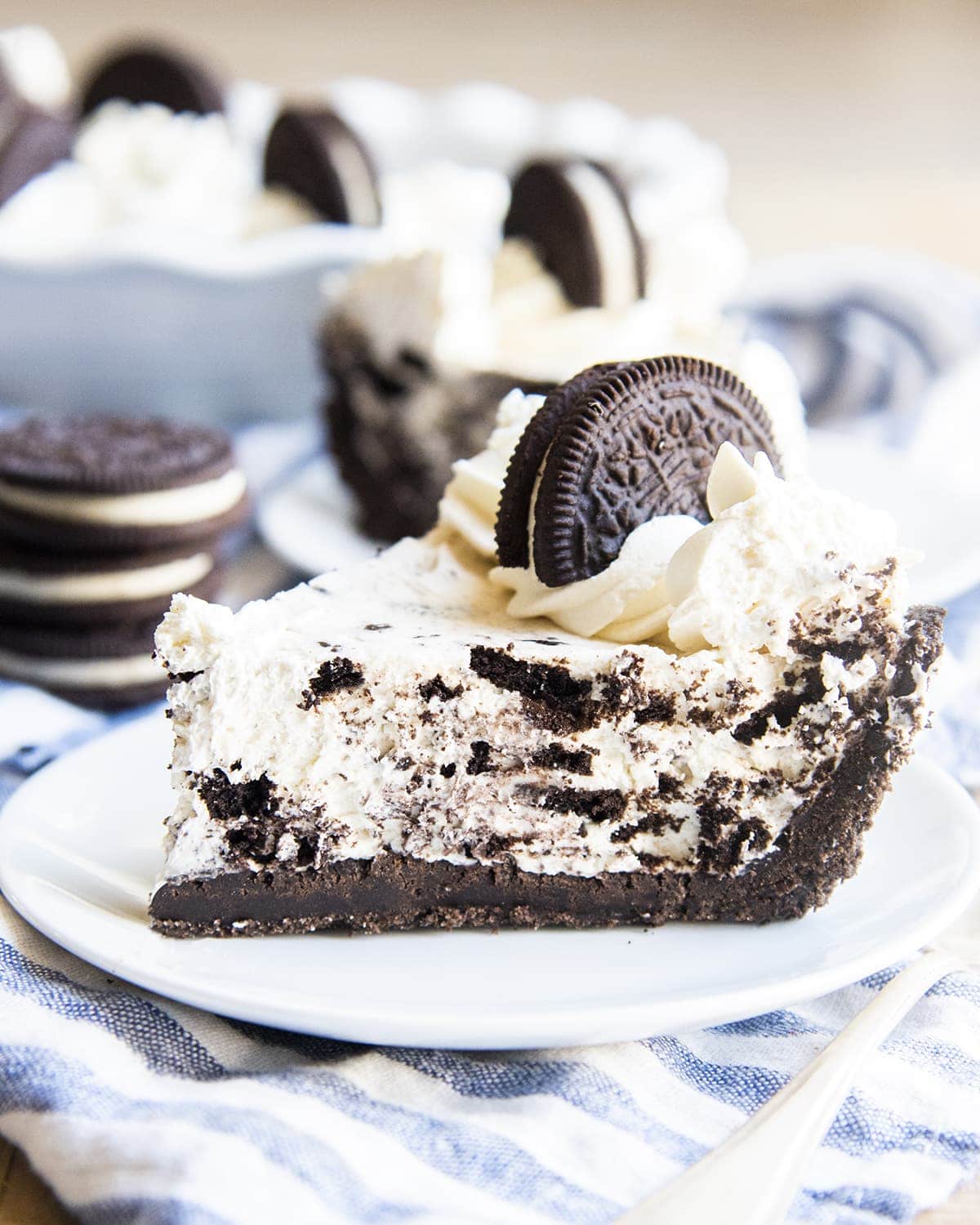 The Only Thing Better Than A Chocolate Cream Pie Is One In A Wonderful Chocolate Cookie Crumb