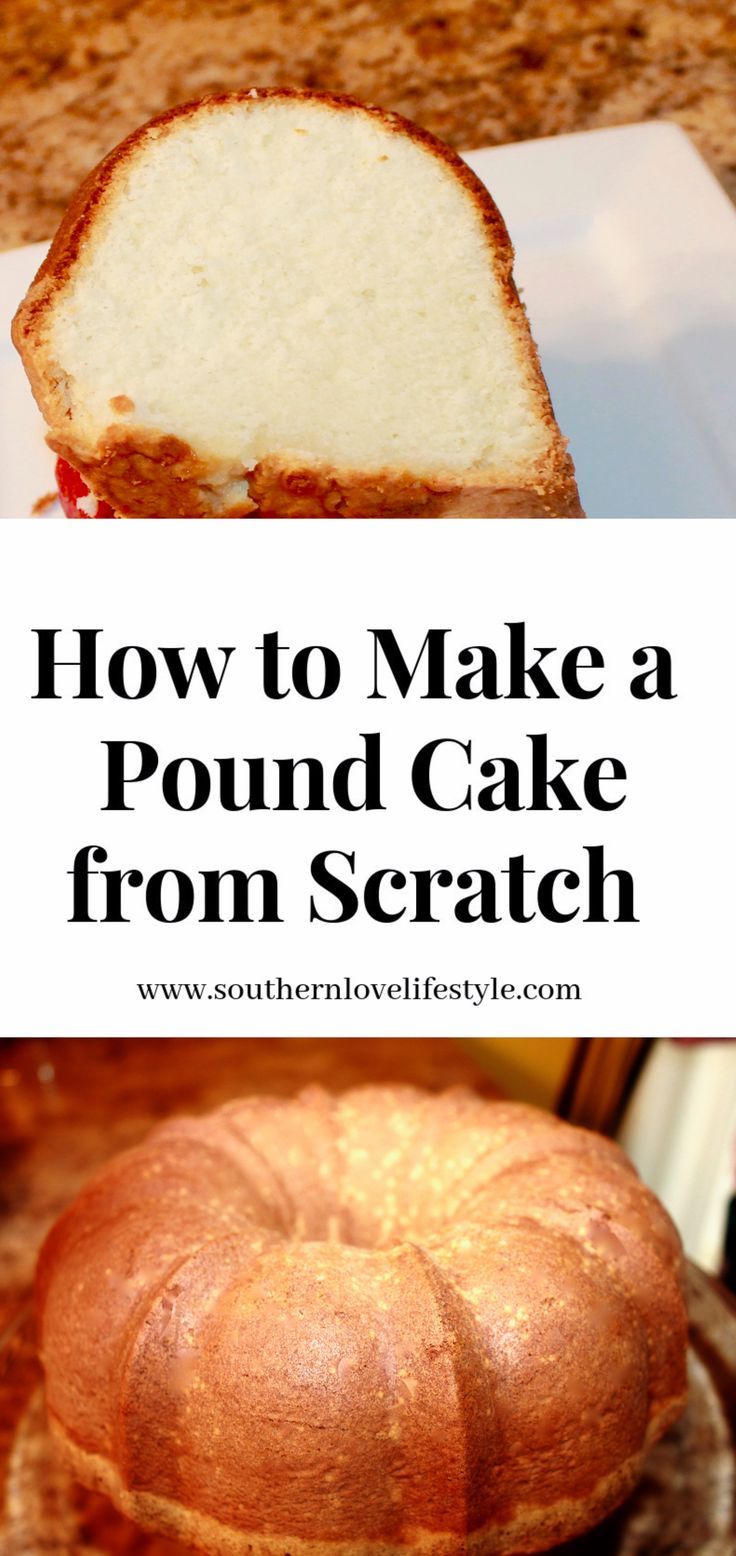 The Perfect 7Up Pound Cake From Scratch Southern Love