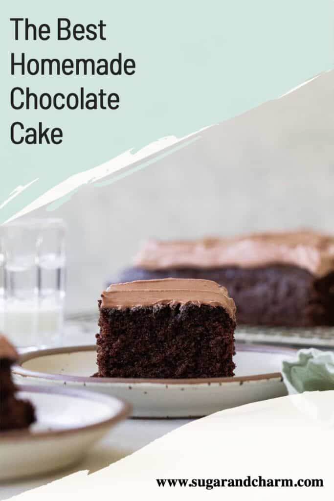 The Perfect Chocolate Cake Recipe Sugar And Charm Sugar And Charm