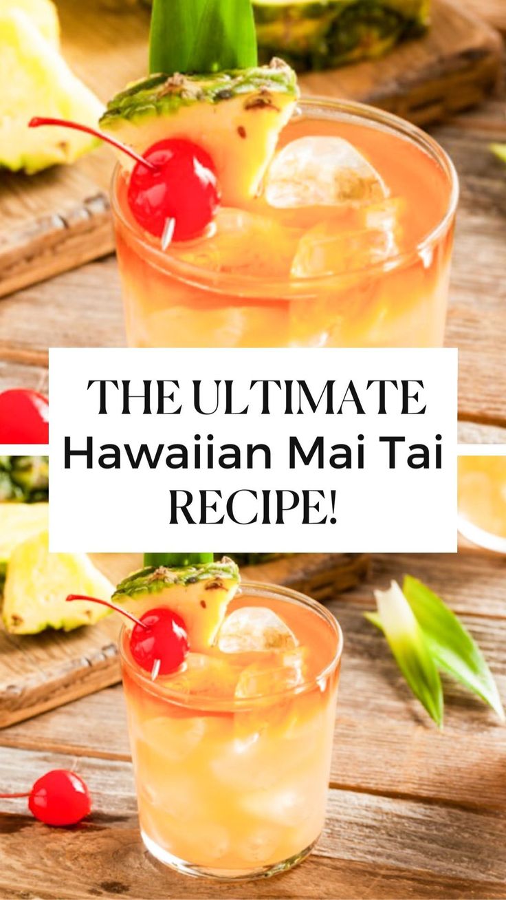 The Perfect Mai Tai Drink Recipe A Blonde Vintage