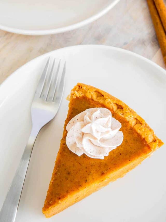 The Perfect Pumpkin Pie Recipe Made From Scratch