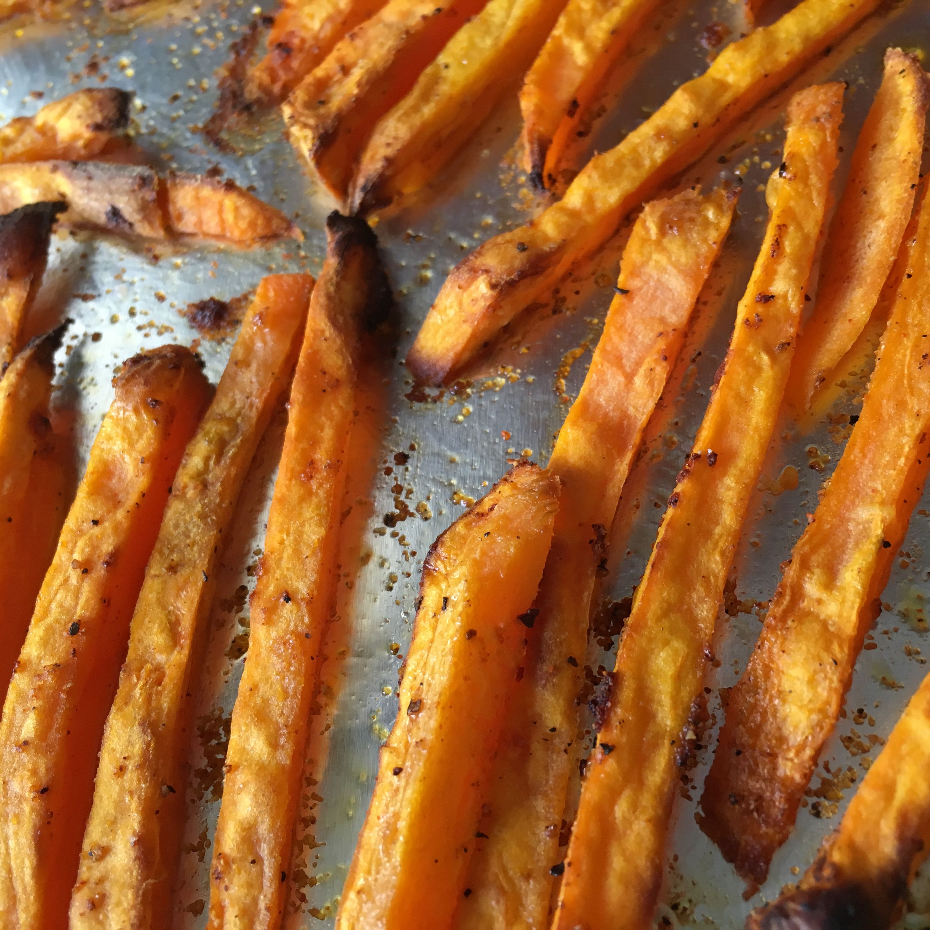 The Secret To Crispy Baked Sweet Potato Fries Soak Them In Water For