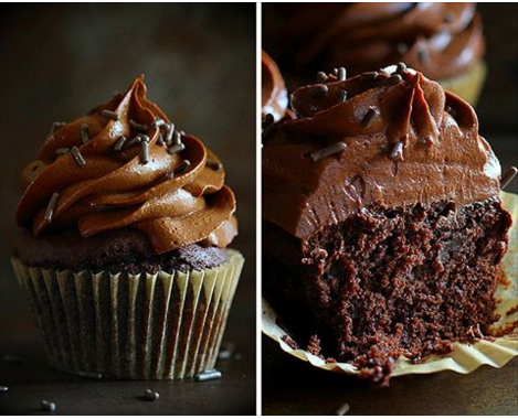 The Ultimate Chocolate Cupcakes With Chocolate Creamcheese Frosting On