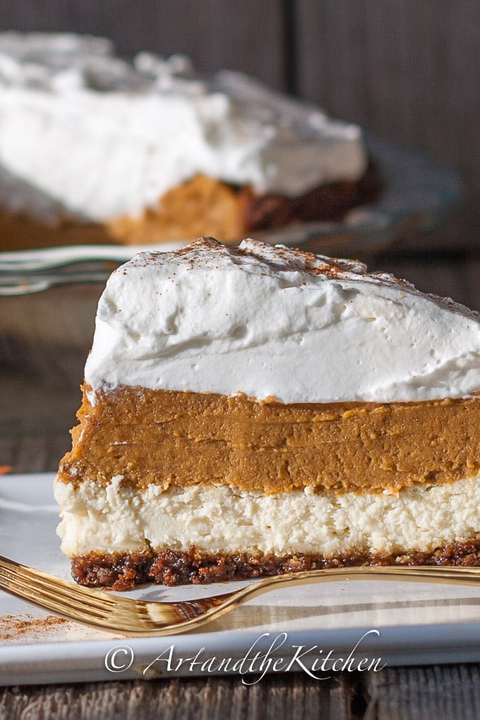 The Ultimate Pumpkin Pie Cheesecake Barefeet In The Kitchen