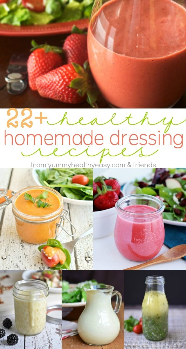 These 5 Easy Healthy Homemade Salad Dressing Recipes Homemade Salad Dressing Healthy