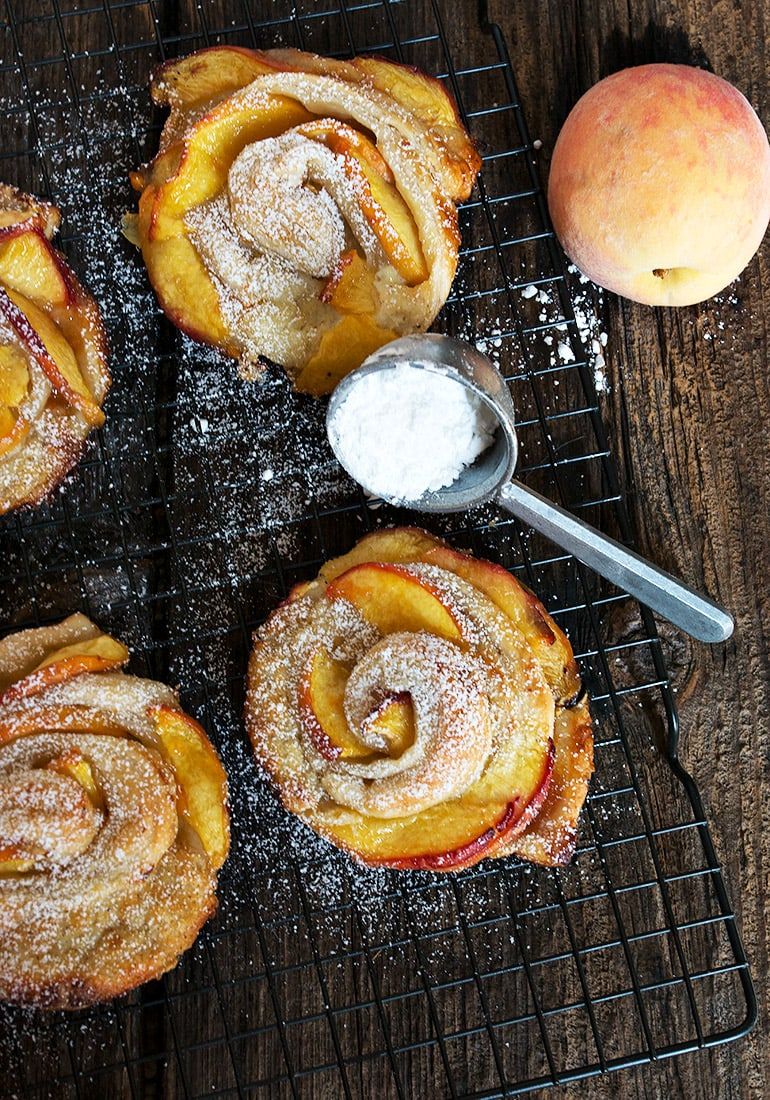 These Easy Peach Puff Pastries Start With Store Bought Puff Pastry And