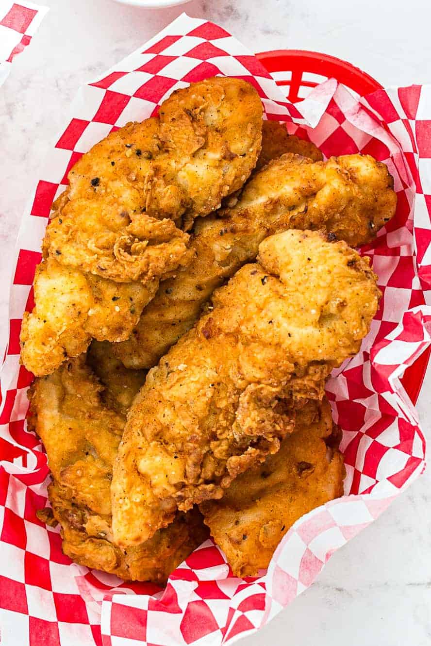 These Extra Crispy Fried Chicken Tenders Are So Easy To Make At Home With No Buttermilk Need