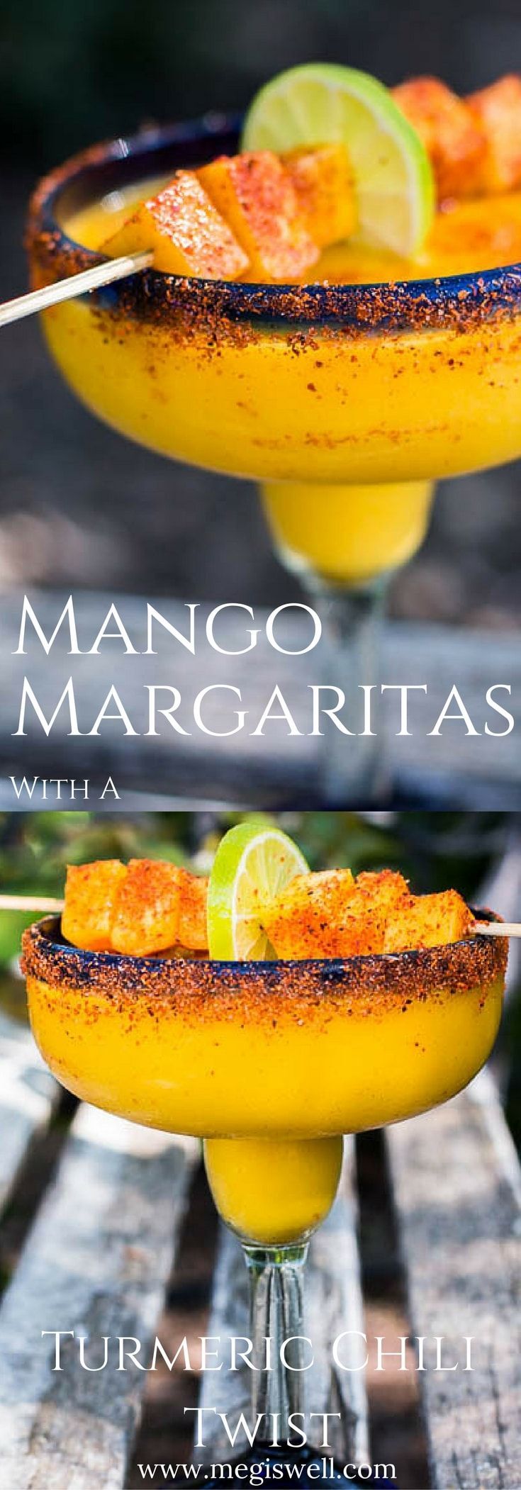 These Mango Margaritas Spice Things Up A Bit With A Delicious Turmeric