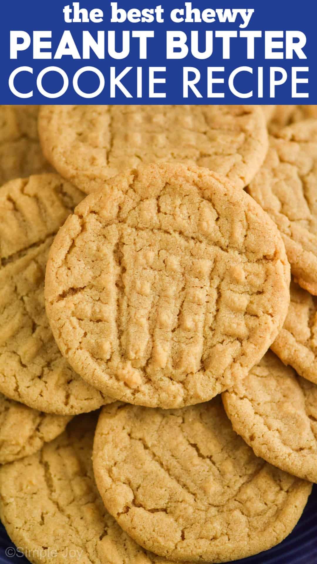 These Old Fashioned Peanut Butter Cookies Are Slightly Crisp On The