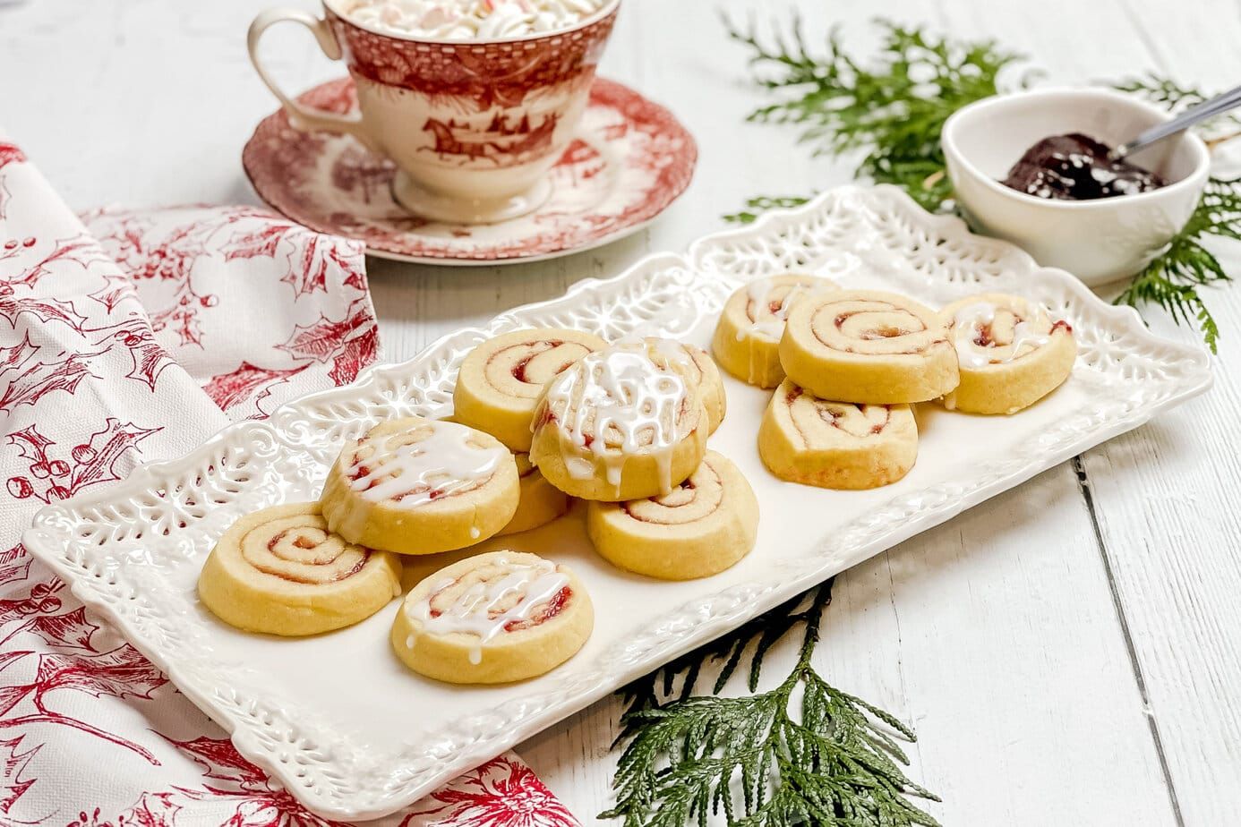 These Raspberry Jam Pinwheel Cookies Are A Super Simple But Utterly