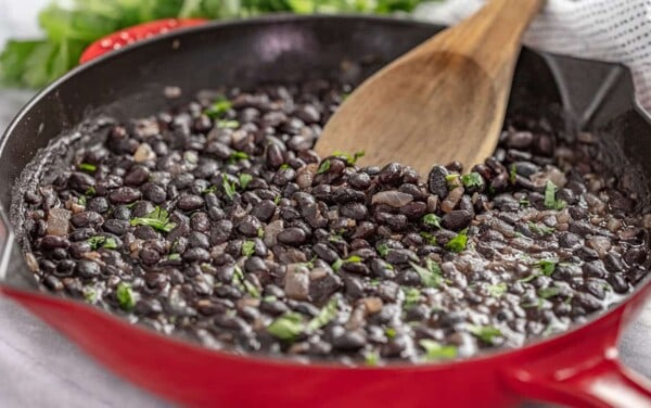 These Restaurant Style Mexican Black Beans Are Delicious Easy To Make