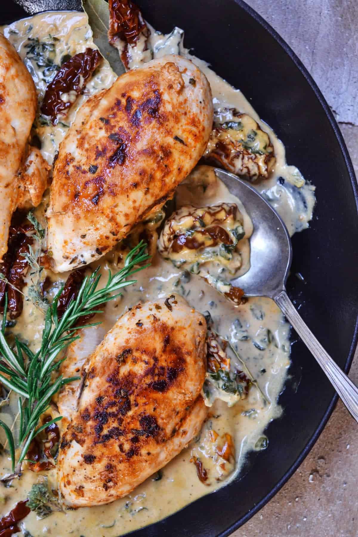 This 30 Minute Creamy Chicken Skillet Is A Weeknight Win Sun Dried