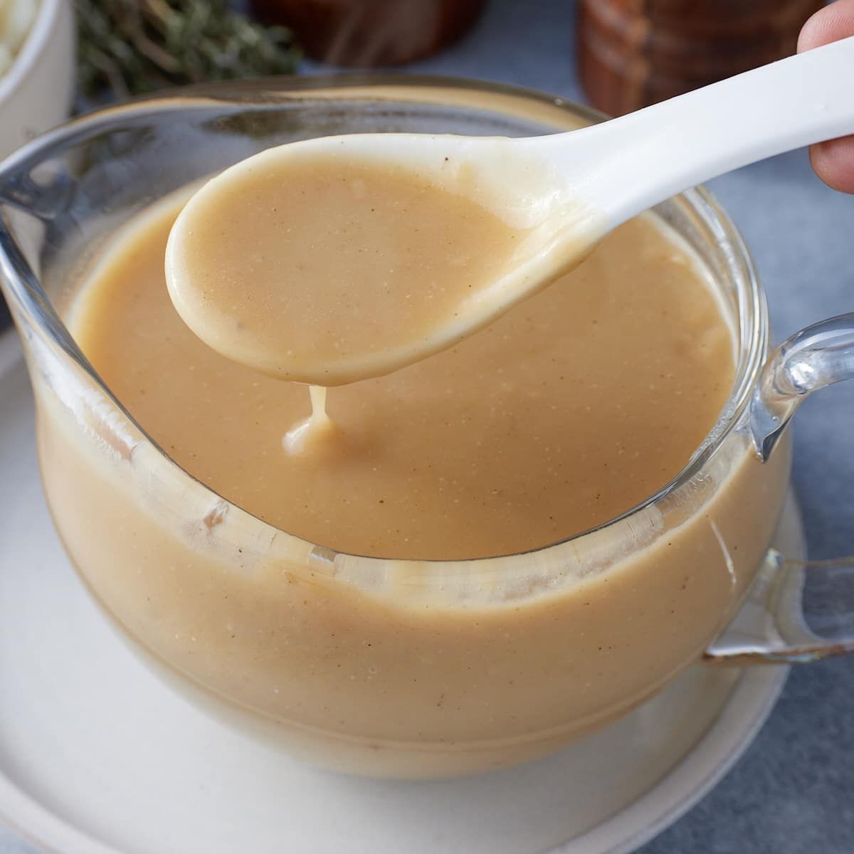 This Brown Gravy Recipe Is Made With Beef Broth No Drippings Needed