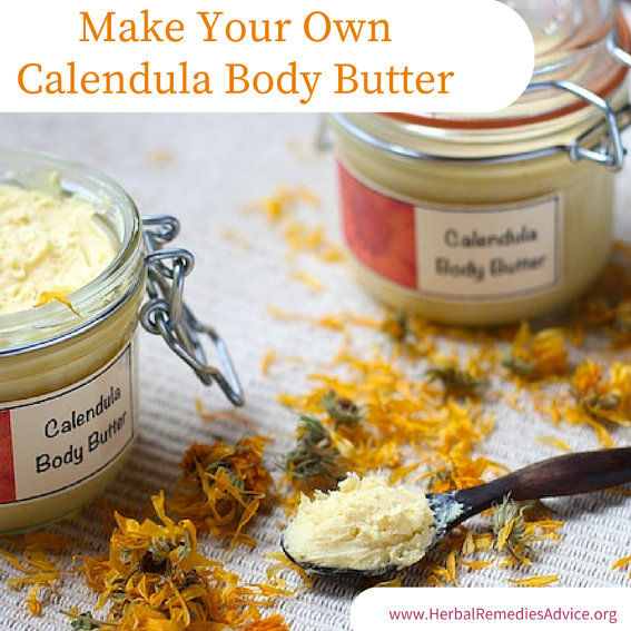 This Calendula Body Butter Recipe Will Leave Your Skin Feeling Soft And