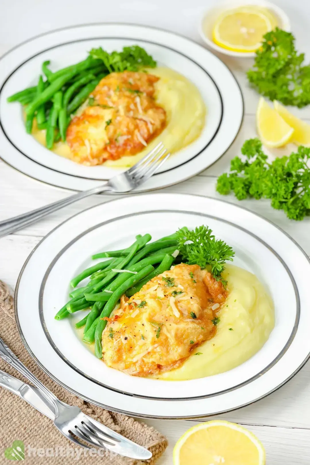 This Chicken Francese Recipe Is The Best And Even Healthy A Light And Creamy Sauce Makes This