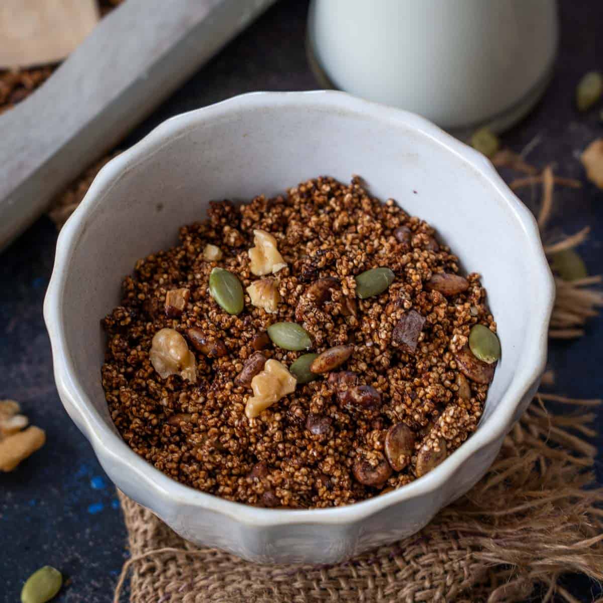 This Easy Amaranth Granola Recipe Is Made With Pecans Coconut And Old