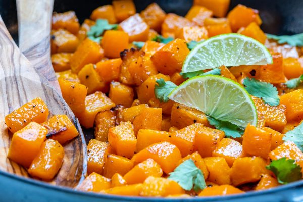 This Easy Butternut Squash Skillet Makes The Perfect Clean Eating Side