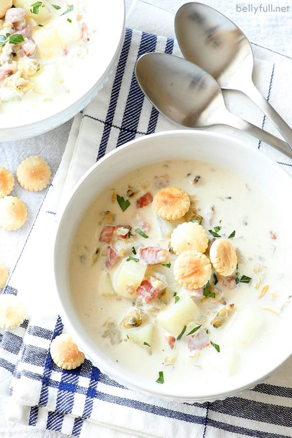 This Easy Clam Chowder Is Hearty Creamy And So Flavorful