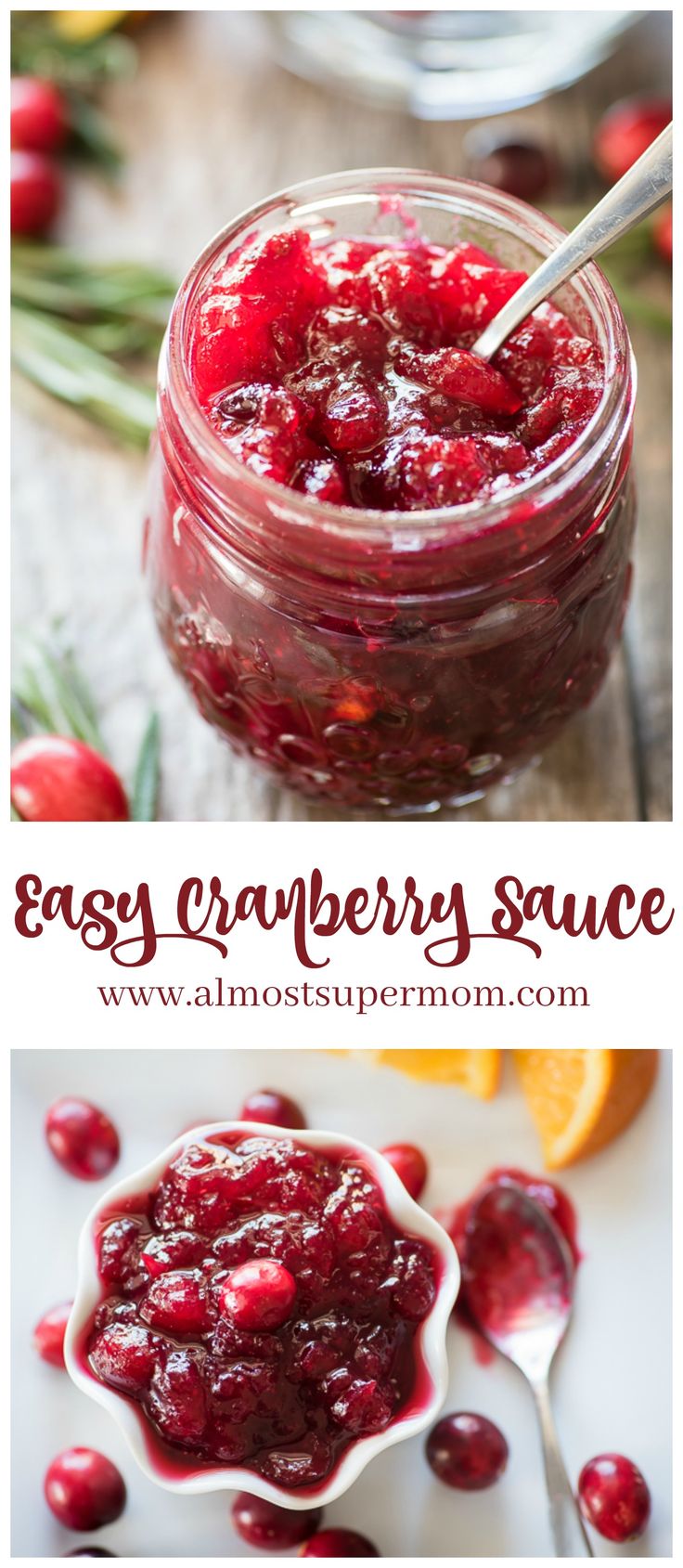 This Easy Cranberry Sauce Recipe Is My Go To Recipe During The Holidays