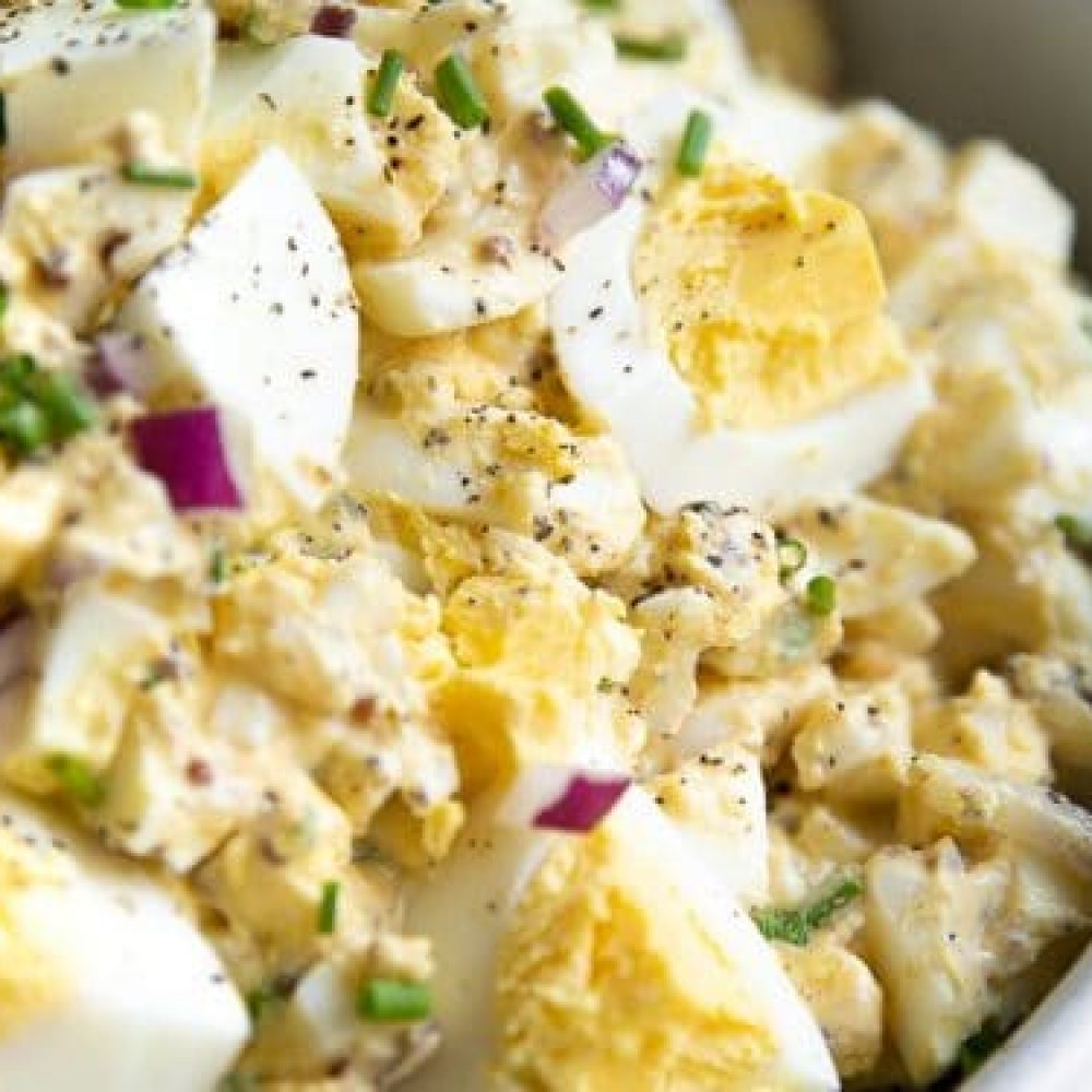 This Easy Egg Salad Recipe Makes The Best Healthy Egg Salad With Perfectly Hard Boiled Eggs