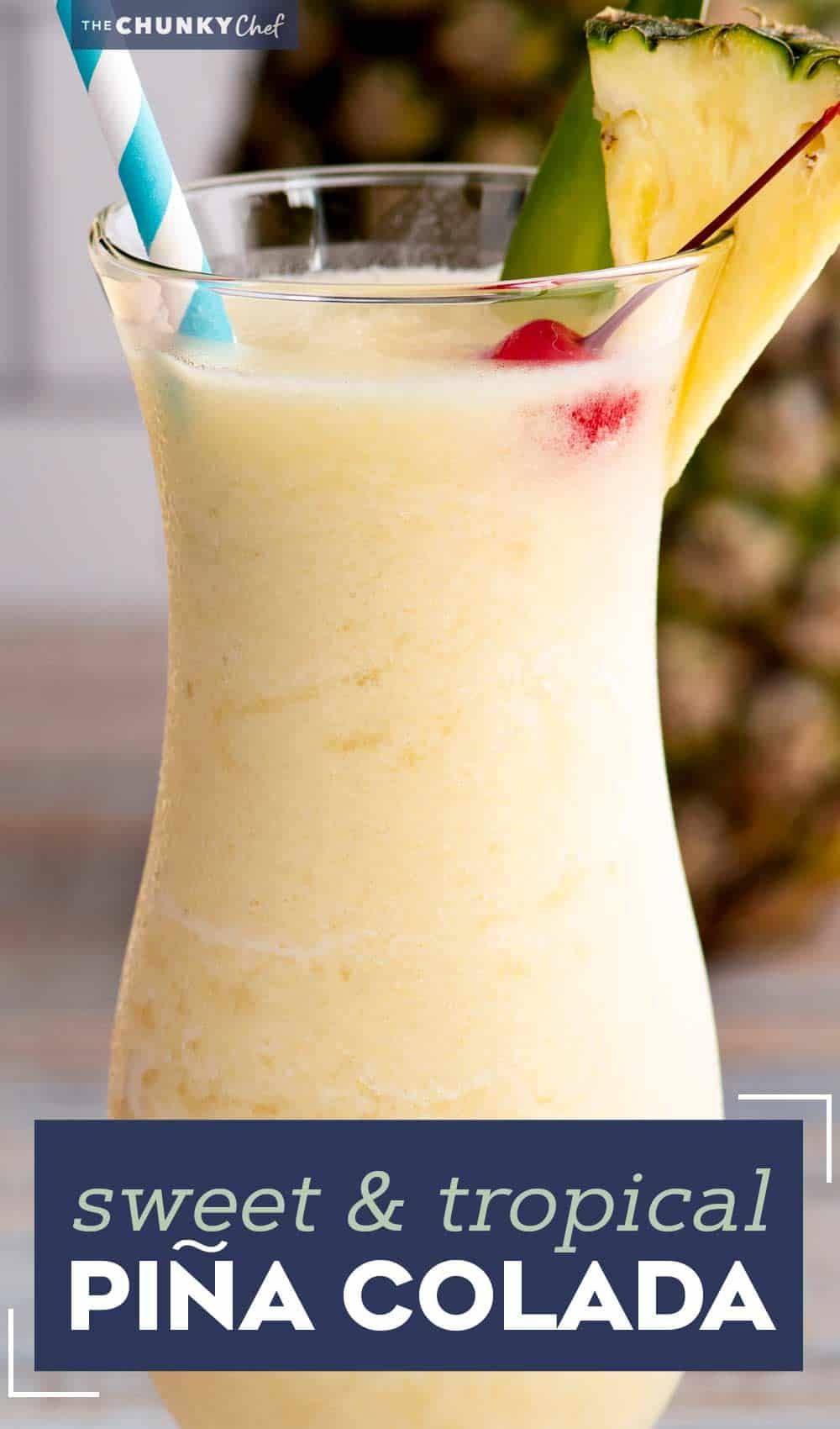 This Frozen Pina Colada Is Sweet Tropical And Perfect For A Hot