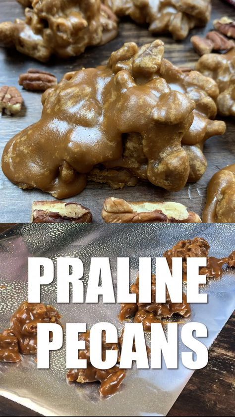 This Is An Easy Recipe For Stovetop Praline Pecans The Candied Pecans Are Perfect For The