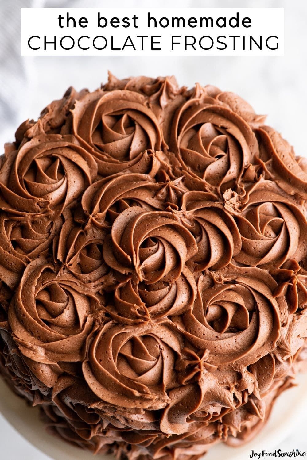 This Is The Best Chocolate Buttercream Frosting Recipe Ever It S Rich