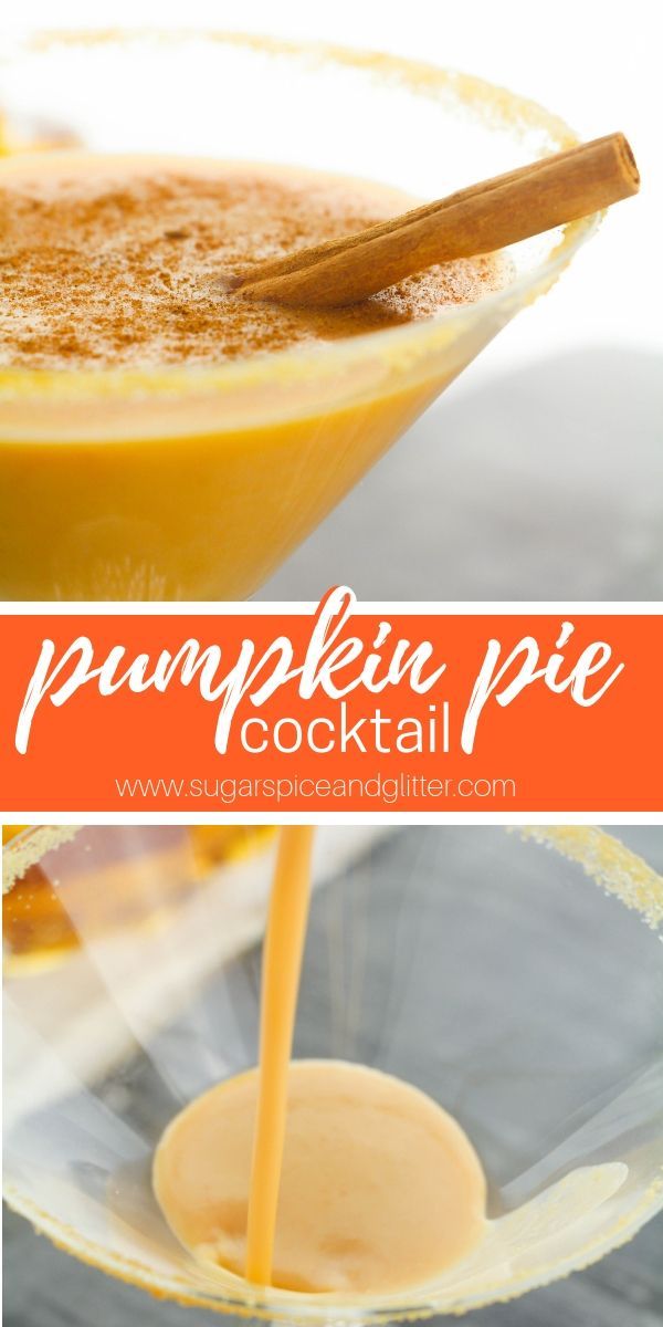 This Pumpkin Pie Cocktail Is A Delicious Vodka Cocktail For Fall And Tastes Just Like A Slice