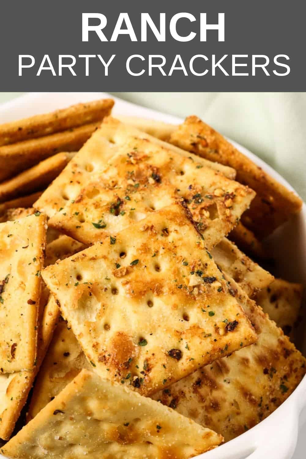 This Ranch Party Crackers Recipe Is An Easy Snack That Amp 39 S Bursting With Flavor It Amp 39 S One Of Those