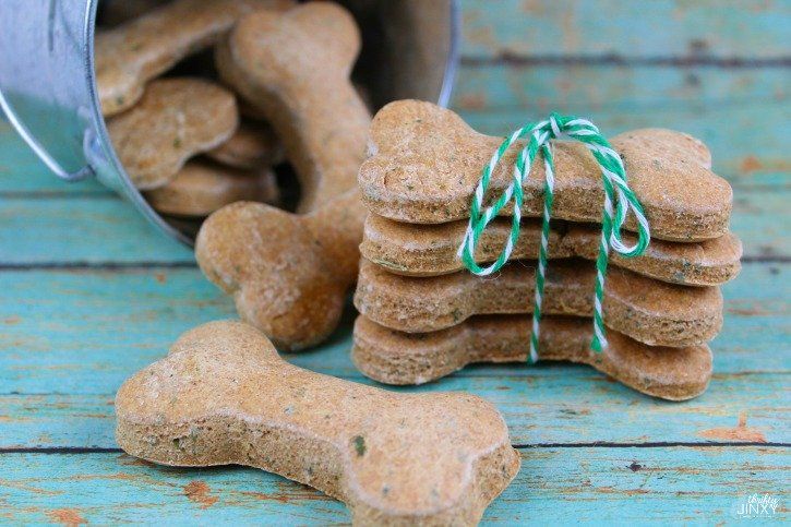 This Woofalicious And Easy Homemade Dog Biscuit Recipe Includes Parsley