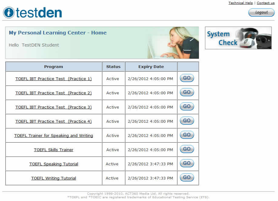 Toefl Ibt Free Practice Test Engleze Com