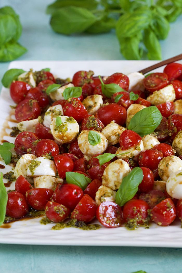 Tomato Mozzarella Caprese Salad The Suburban Soapbox