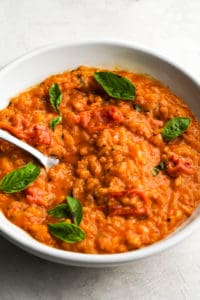 Tomato Risotto Recipe Whisper Of Yum