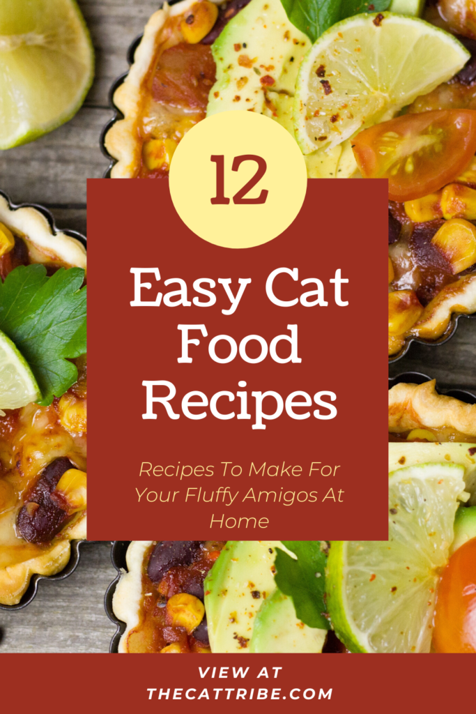 Top 12 Easy Cat Food Recipes Check 3 Recipe The Cat Tribe