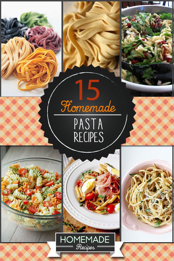 Top 3 Homemade Pasta Recipes