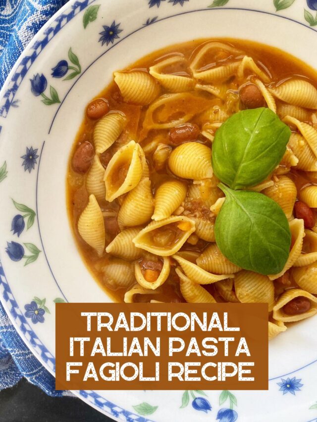 Traditional Italian Pasta Fagioli Recipe