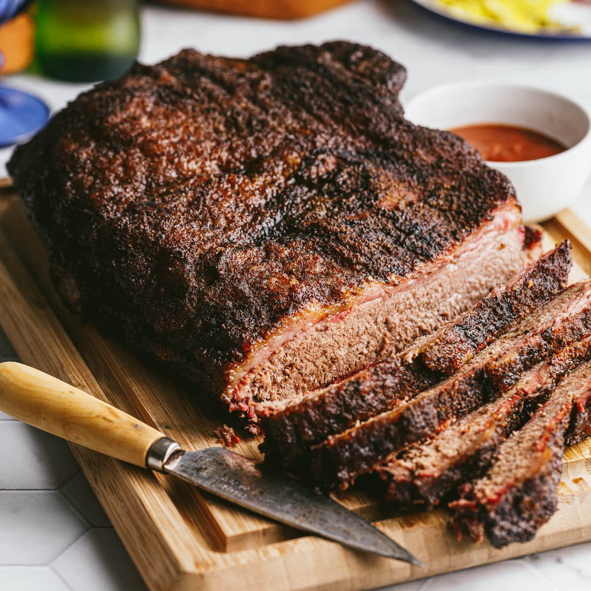 Traeger Brisket Recipe Easy Smoked Beef Brisket