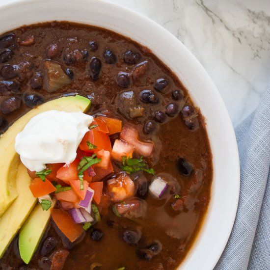 Transform Dried Black Beans Into This Flavourful Vegan Soup No Soaking