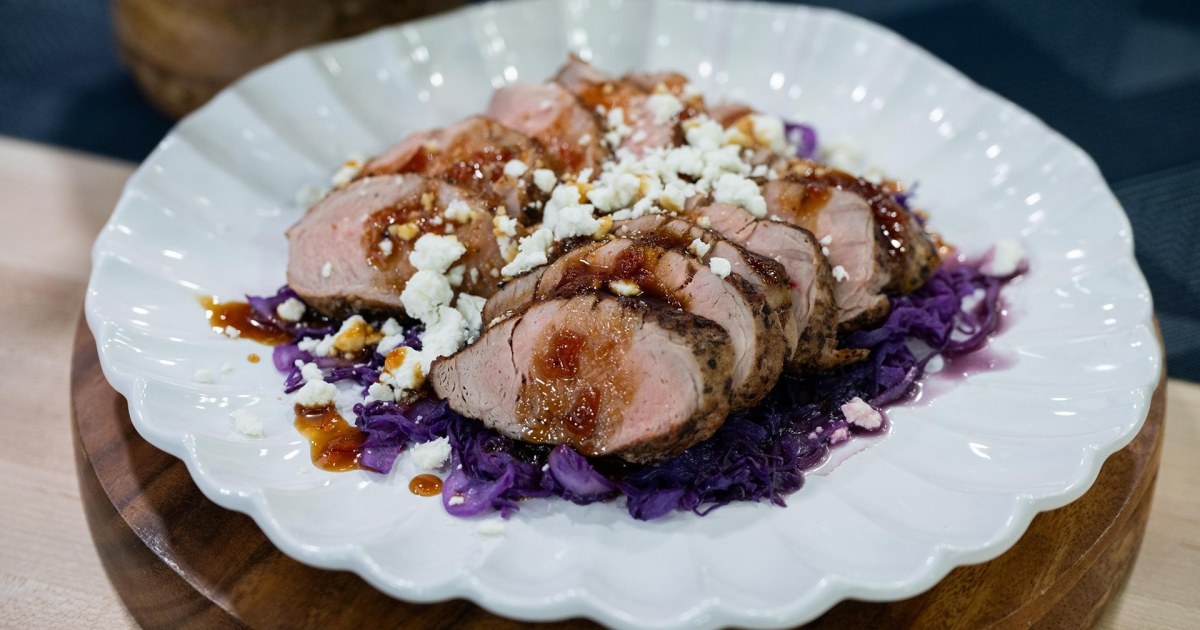 Try Elizabeth Heiskell S Easy Pork Tenderloin And Cabbage Recipe